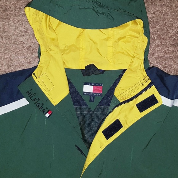 RARE Vintage Tommy Hilfiger Windbreaker Pull Over - Picture 4 of 8